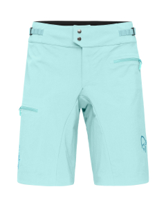Norröna Women's fjørå flex1 light Shorts Aqua Haze