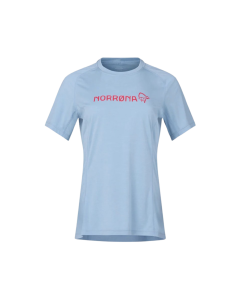 Norröna Women's fjørå equaliser lightweight SS Frozen Fjord