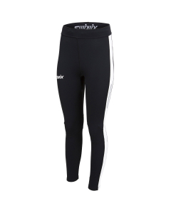 Swix Women's Focus Warm Tights Black/Bright White