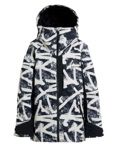 Burton Kids' Hillslope Jacket City Streets/True Black