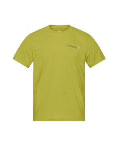 Norröna Men's femund tech T-shirt Golden Lime