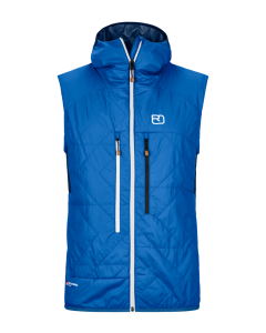 Ortovox Men's SWISSWOOL PIZ BOÈ VEST blue note