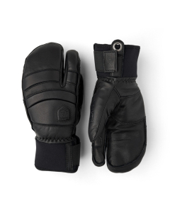 Hestra Men's Fall Line - 3 Finger Black/Black