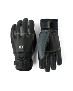 Hestra Men's Omni Trigger - 5 Finger Black/Grey