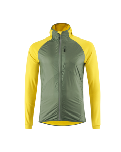 Löffler Men's ZIP-HOODY WINDFLEECE TS 30127 CITRINE 240
