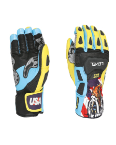 Level SQ CF Glove Black-Yellow