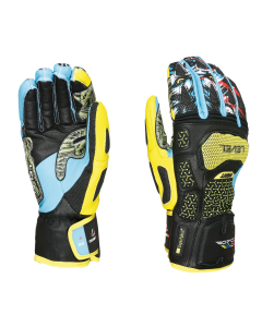 Level SQ CF Glove yellow-blue 26-27