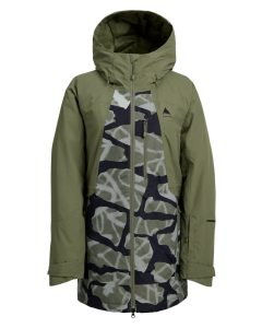 Burton Women's Reserve 2L Insulated Jacket Forest Moss/Graffiti