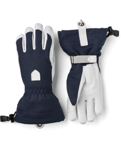 Hestra Women's Gauntlet - 5 Finger Navy