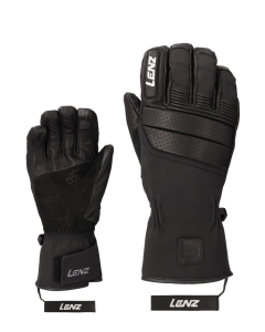 Lenz Men's think about ski glove schwarz