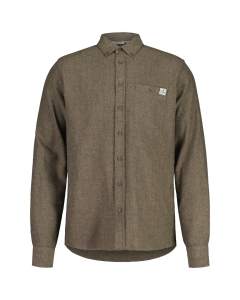 Maloja Men's LukanM. Flanell Shirt dark gravel