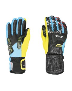 Level SQ JR CF Glove yellow-blue 26-27