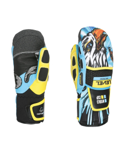 Level Worldcup JR CF Mitten Yellow-Blue