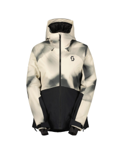 Scott Women's Jacket Ultimate Dryo 10 dust whiteprint/black