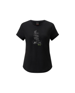 Fire & Ice Damen Shirt DEBRA4 003 liquid black