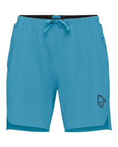 Norröna Women's senja flex1 8" Shorts Brittany Blue