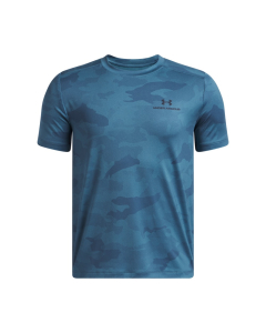 UA Boys Vanish Printed SS 6005133 498 Wham Blue