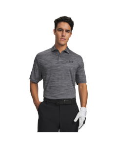 UA Men's Matchplay Polo 6009799 025 castlerock-Steel-Black