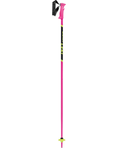 Leki Racing Kids pink-blk-neon yellow