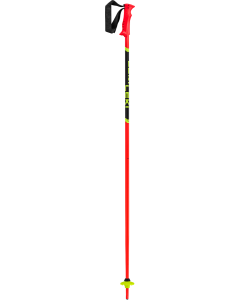 Leki Racing Kids red-blk-neon yellow