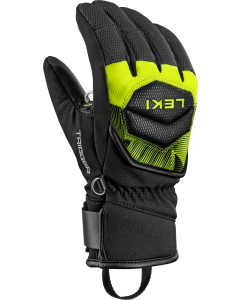 Leki Glove WCR Core TR Junior black-yellow