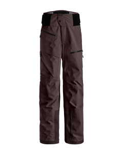 Ortovox Women's RAVINE PLUS 3L PANTS dark chestnut