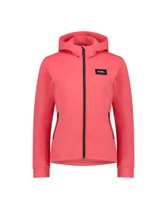 Mons Royale Women's Arcadia Merino Fleece Hoody Watermelon