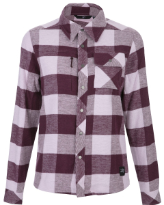 2117 Women's flannel shirt Skjortan lavender