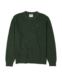 Mons Royale Men's Wanaka Merino Knit Sweater dark pine