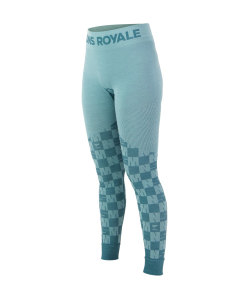 Mons Royale Women's Ascender Merino Legging light teal/jasper
