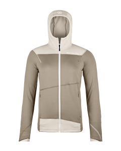 Ortovox Women's FLEECE LIGHT HOODY grey sand