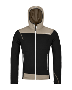 Ortovox Men's FLEECE LIGHT HOODY black raven