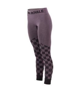 Mons Royale Women's Ascender Merino Legging mauve/black