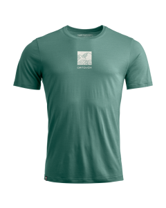 Ortovox Men's 120 COOL TEC ABSTRACT TS arctic grey