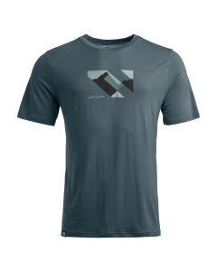 Ortovox Men's 140 COOL LANDSCAPE TS dark arctic grey