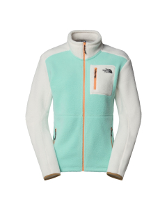 TNF Women's Yumiori Full Zip Jacket bright foam white