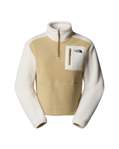 TNF Women's Yumiori ¼ Zip khaki stone/whi