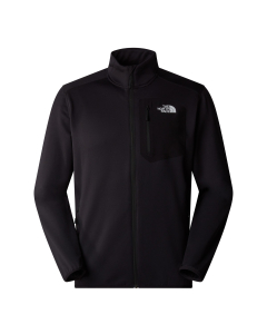TNF Men's CREST FULL ZIP JACKET TNF BLACK