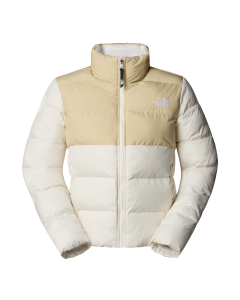 TNF Women's SAIKURU JACKET GRAVEL/WHITE DUNE