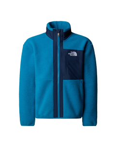 TNF Boys YUMIORI FULL ZIP JACKET Dusk Blue/Summit Navy