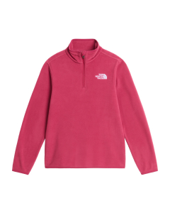 TNF Teen GLACIER 1/4 ZIP PULLOVER FERMENTED CLAY