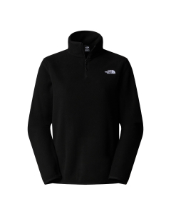 TNF Women's GLACIER FLEECE 1/4 ZIP TNF BLACK
