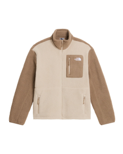 TNF Women's YUMIORI FULL ZIP TIMELESS TAUPE/GARNET