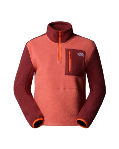 TNF Women's YUMIORI 1/4 ZIP Mars Dust/Sumac/Solar F