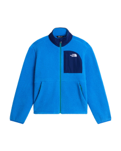 TNF Boys YUMIORI OFF PEAK F/Z JACKET ACTIVE BLUE/BOLD BLUE