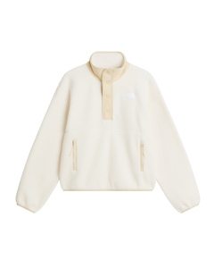TNF Women's CRAGMONT SNAP 1/2 FLEECE JACKET WHITE DUNE/DESERT