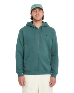 Volcom Men's SINGLE STONE ZIP RIFLE GREEN
