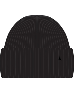 Atomic DOUBLE CUFF KNIT BEANIE BLACK