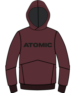 Atomic Kids RS HOODIE maroon