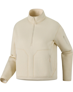 Arcteryx Women's Covert 1/2 Zip Arc Silk Hthr/Salt